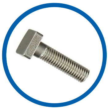 Nickel 925 square bolts