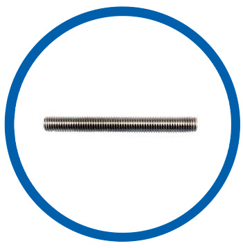 Nickel Alloy X threaded rod