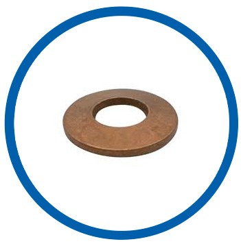 Phosphor bronze belleville washers