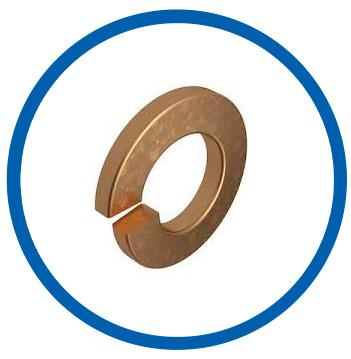 Phosphor bronze lock washers