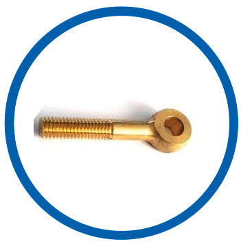 Phosphor Bronze UNS C54400 eye bolts