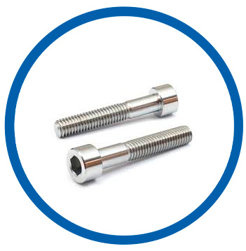 Pure Titanium socket cap screws