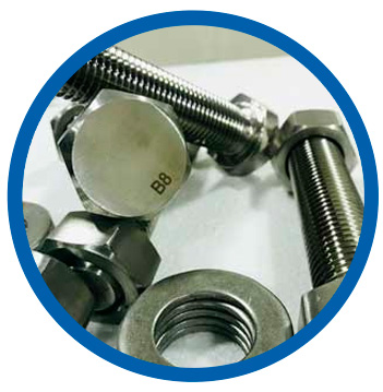 SA 193 Gr B8 High Tensile Bolts