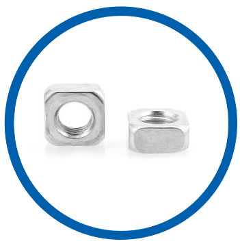 SAE 8620 square nut