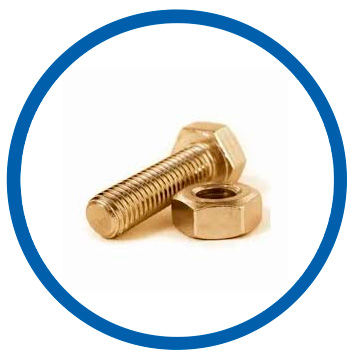 Silicon bronze nuts and bolts