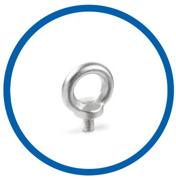 Solid Brass eye bolts