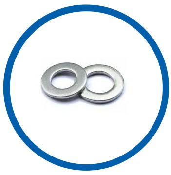 Solid Brass plain washer