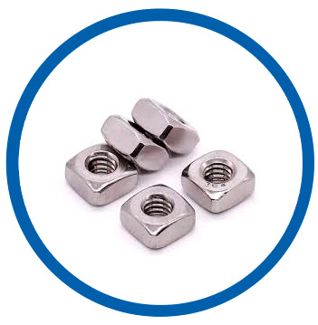 SS 422 square nut