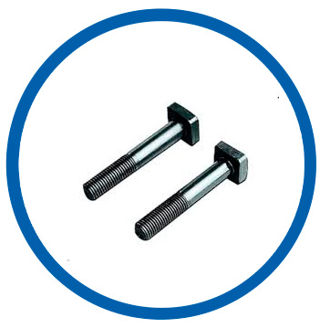 Steel 4140 square bolts