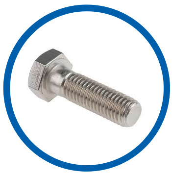 Steel S7 hex bolts