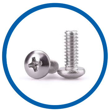 Steel S7 machine screws