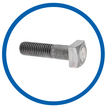 Ti grade 2 square bolts