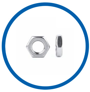 Ti metal lock nut