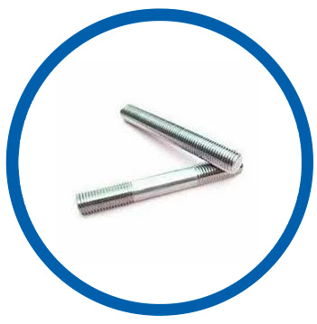 Titanium alloy threaded stud
