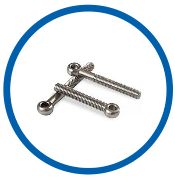 Titanium steel eye bolts