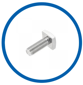 Type 309 Stainless Steel square bolts