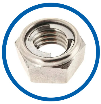Type 904L Stainless Steel lock nut Type 904L Stainless Steel lock nut