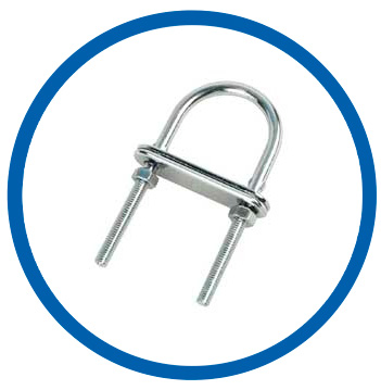 SS 304H U Bolts