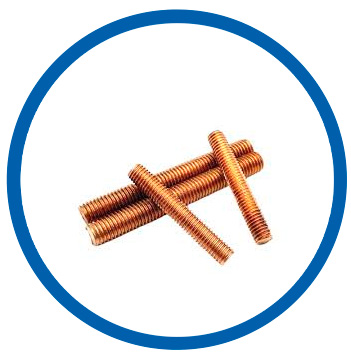 UNS C12200 threaded rod
