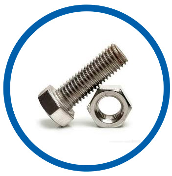UNS N06002 heavy hex bolt