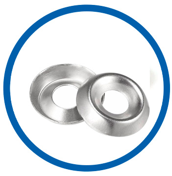 WNR 1.4462 countersunk washer WNR 1.4462 countersunk washer