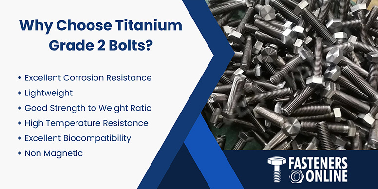 Titanium Grade 2 Bolts