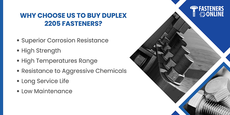 Why choose us to buy Duplex 2205 Fasteners Why choose us to buy Duplex 2205 Fasteners