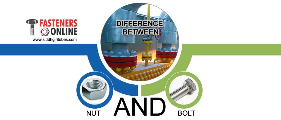 Difference Between Nut and Bolt