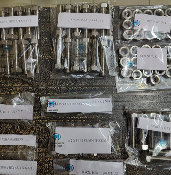 SS 304 Fasteners Packaging