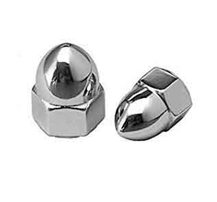 Stainless steel acron nuts: acron cap nuts & metric acorn nuts