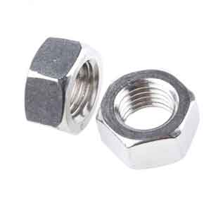 Stainless steel hex nuts Stainless steel hex nuts Manufacturers in India