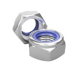 Nitronic 50 Stainless Steel Nylon Insert Nuts Nitronic 50 Stainless Steel Nylon Insert Nuts Manufacturer in India
